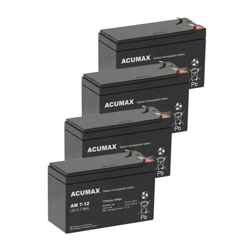 Акумуляторний блок акумуляторний блок для ups apc 4x am 7-12