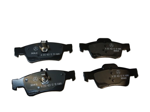 A0074206420 - Оригінальні передні гальмівні колодки MERCEDES E W212