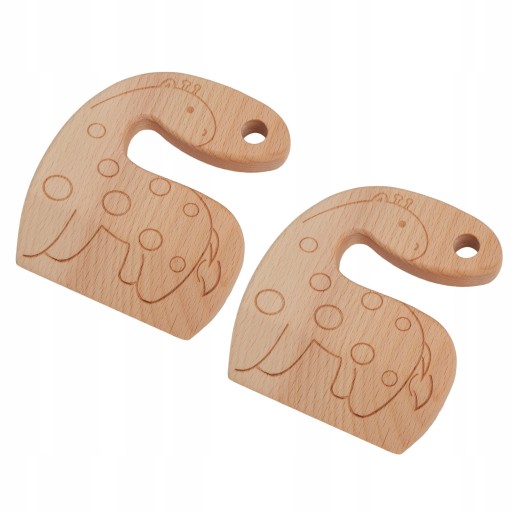 Дерев'яний дитячий ніж безпечний, ергономічний