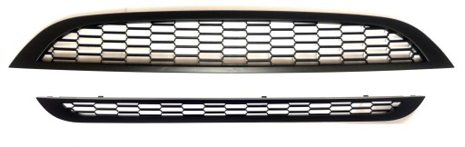 Решітка гриль матовий чорний Mini Cooper One r50 r52 53