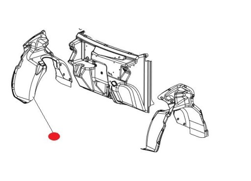 02.40.018 - ПЕРЕДНЯ КОЛІСНА АРКА ПРАВА CHATENET CH40