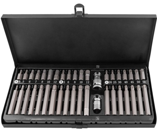 Набор бит 40 элементов сталь S2 RICHMANN