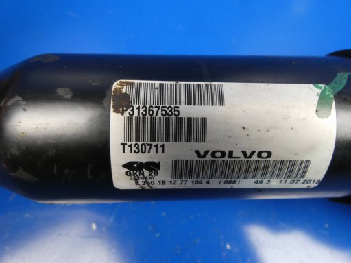 VOLVO XC60 and 2.0 D3 D5 semi-axis left front MANUAL