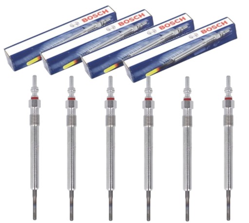 0 250 - Комплект свечей накаливания bosch 0250403009 - 6 шт.