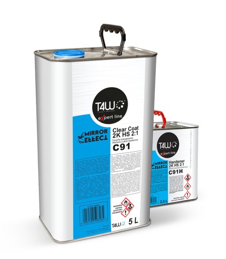 T4w C91 2K прозрачный зеркальный эффект 2:1 / 7.5 L