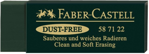 Ластик Faber-Castell Відтінки зеленого 1 шт.