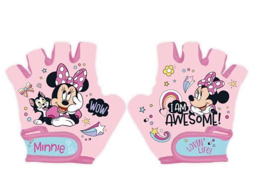 Рукавички велосипедні ДЛЯ дитини minnie
