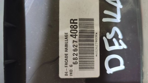 Renault Kadjar 17r 1.5dci Couverture tablier moteur Colonne de direction Volant