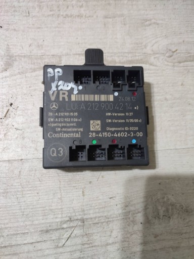 Mercedes-Benz GLK (X204) 2013 front right control unit / module door