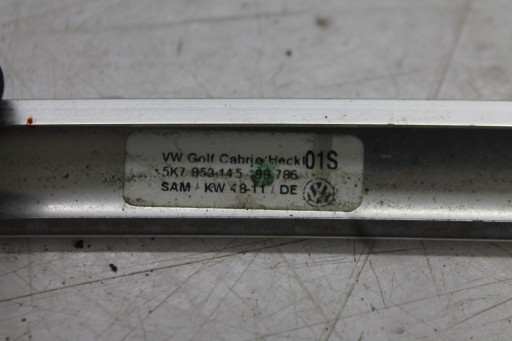 moulding CHROM 5K7853145 GOLF VI CABRIO 10-16
