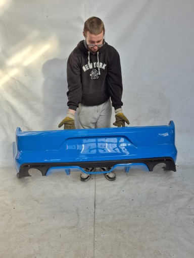 FORD MUSTANG VI GT 14- bumper rear part rear FR3B-17D781-A