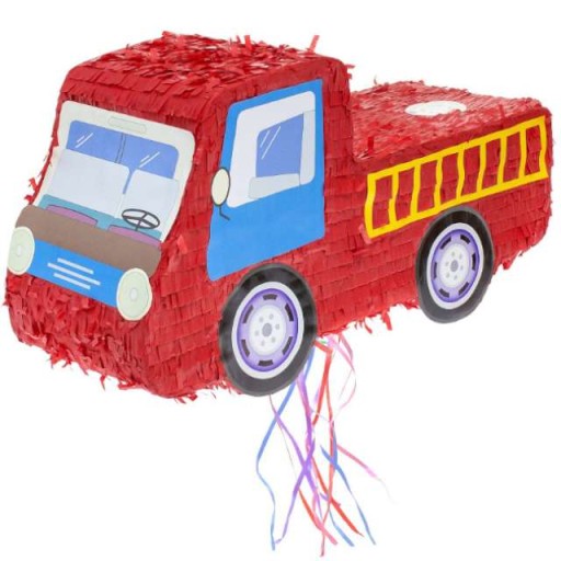 Піньята Пожежна машина 25 см х 17 см