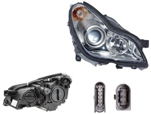 SS5034101H - ФАРА ПРАВАЯ MERCEDES CLS CLASS C219 04-КСЕНОН