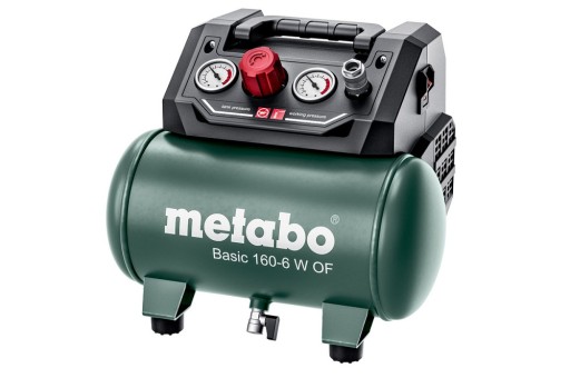 БЕЗМАСЛЯНЫЙ КОМПРЕССОР METABO BASIC 160-6 IN OF