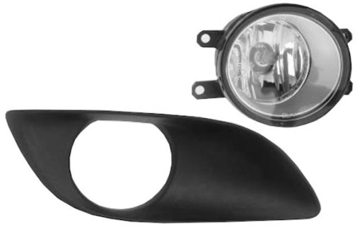 16084422080 - TOYOTA YARIS 09-ГАЛОГЕННАЯ ЛАМПА + РАМКА HB СПРАВА