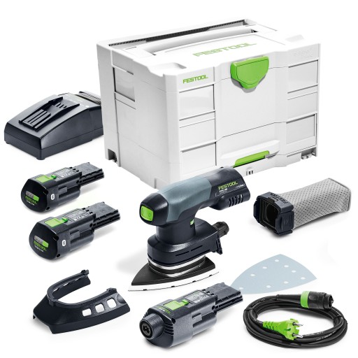Акумуляторна шліфувальна машина DELTA Festool DTSC 400 3.0 I-Set SET 577509