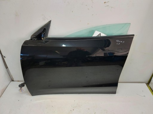 TESLA MODEL Y 2022r door left front window black PBSB