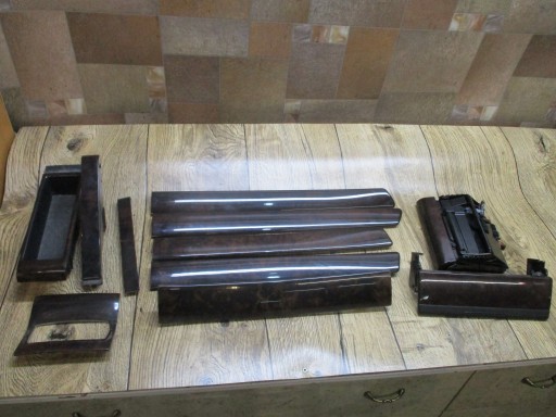 Декоры молдинги двери AUDI A6 C5 комплект EU дерево