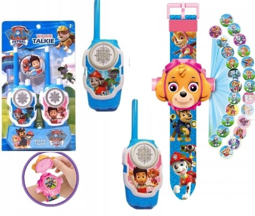 PAW PATROL РАЦІЇ + 3D ГОДИННИК