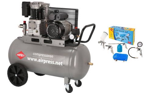 Масляний компресор Airpress HL425-100 PRO + аксесуари