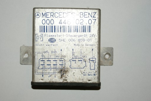 nr.0004460207 - Контроллер свечи пламени mercedes flammstart 24 в 0004460207