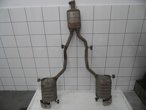 ГЛУШИТЕЛЬ ВЫХЛОПНЫХ ГАЗОВ В СБОРЕ MERCEDES SLK R 172 AMG 1.8