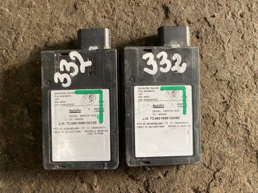 332 радиолокационный модуль alfa romeo giulia stevio 50538672