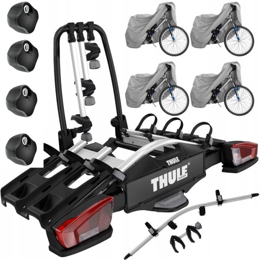 Thule для 4 велосипедов на крюк Thule VeloCompact 3 + 9261