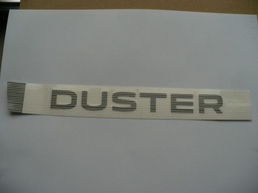 908900234R - Задняя наклейка с надписью Dacia Duster II серая