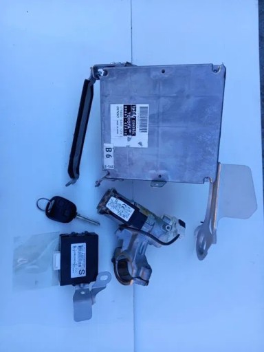1CD - Стартовый комплект компьютера, ключ зажигания, иммобилайзер toyota rav4 ii 2