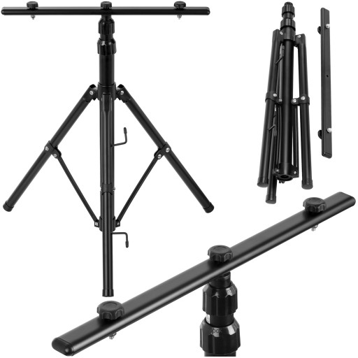 ШТАТИВ СТЕНД ДЛЯ ГАЛОГЕН СВЕТОДИОДНЫЙ ПРОЖЕКТОР ДВОЙНОЙ