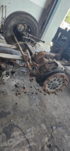 6563310101 - Mercedes actros mp3 mp2 передняя балка 6x4