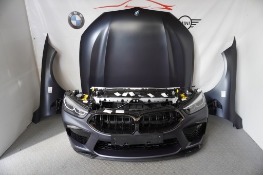 МАСКА БАМПЕР ЛАЗЕРНЫЕ ЛАМПЫ РЕМЕНЬ BMW M8 F91 F92 F93 490 MAT