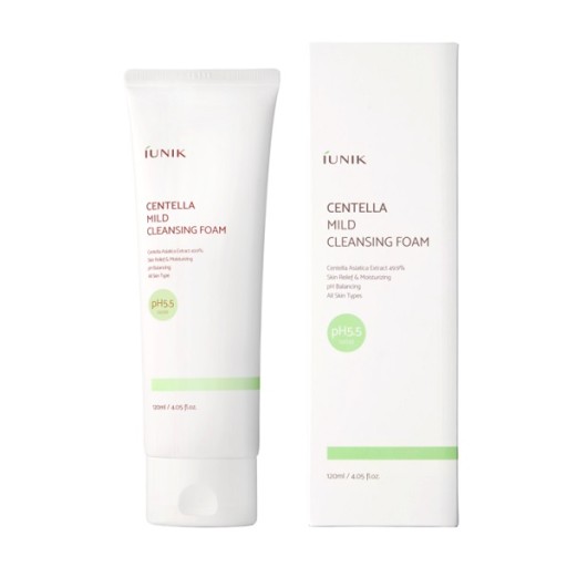 iUNIK Centella Mild Cleansing Foam 120ml – pena