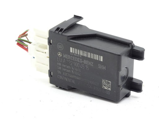 16809990920 - Модуль підігріву сидінь mercedes s w222 a2229004515