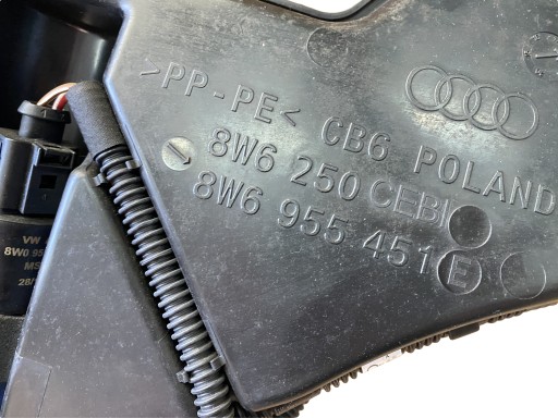 AUDI A5 8W washer fluid tank 8W6955451E