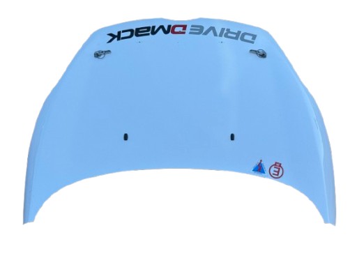 FORD FIESTA MK7 2008-2012 bonnet FROZEN WHITE original