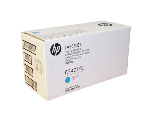 Toner oryginalny HP 507A Cyan CE401Y C mfp M575