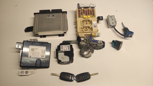 KIA STONIC LIFT 1.0 T-GDI G3LE Benzin Computer ZESTAW STARTOWY 39106-07037