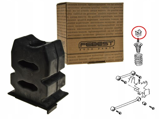 ЗАДНИЙ БАМПЕР ЗАДНЕГО МОСТА TSB-738