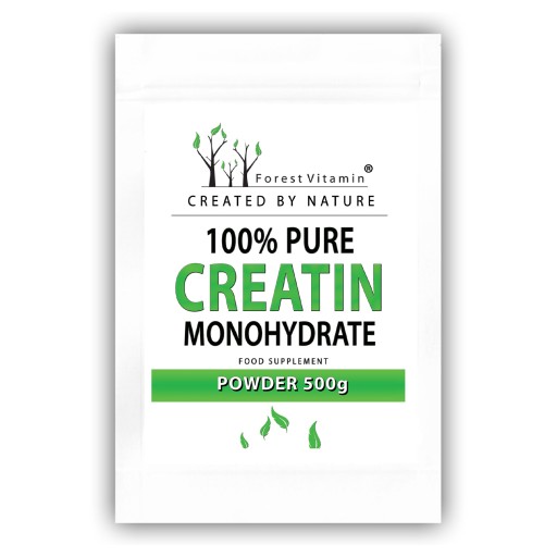 CZYSTA KREATYNA MONOHYDRAT KREATYNY 500g CREATINE