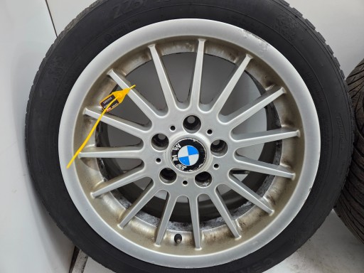 Jantes d’aluminium BMW E60 E61 17 CALI 6775616