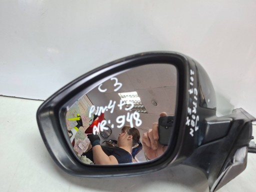mirror exterior left CITROEN C3 III 7 PIN 2016