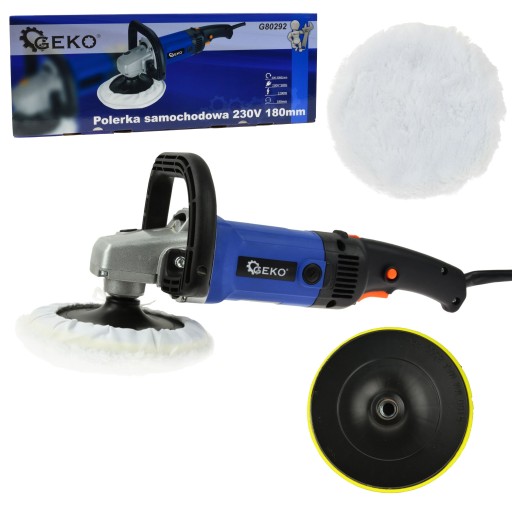 ПОЛИРОВЩИК АВТОМОБИЛЯ РОТОРНЫЙ ШЛИФОВАЛЬНЫЙ СТАНОК 180 1200W