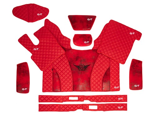 КОВЕР ЭЛИТНЫЕ КОВРИКИ 2 DAF XF106 ОТ 2017 НОВИНКА