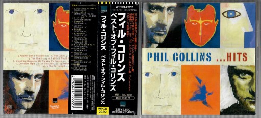 Phil Collins - Hits CD JAPAN (Designed Case) z OBI