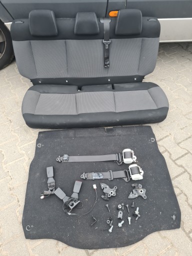 CITROEN C4 CACTUS 13>> СИДІННЯ ЗАДНЄ СИДІННЯ ПРОСТАВКА