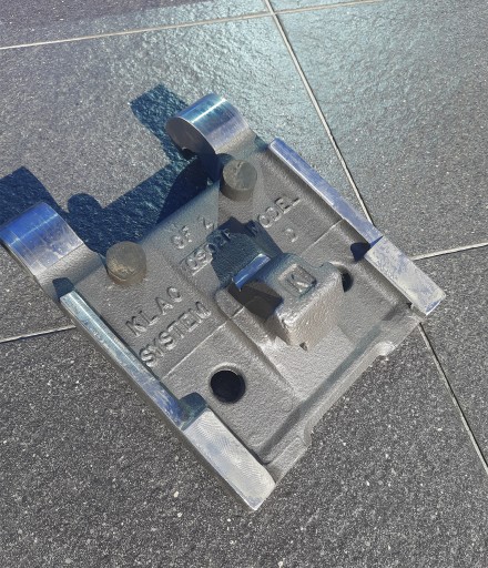 KCKD01B - Адаптер для ковша klac типу D