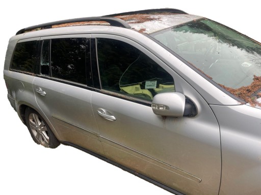 MERCEDES GL X164 06-09 кузовне скло заднє праве