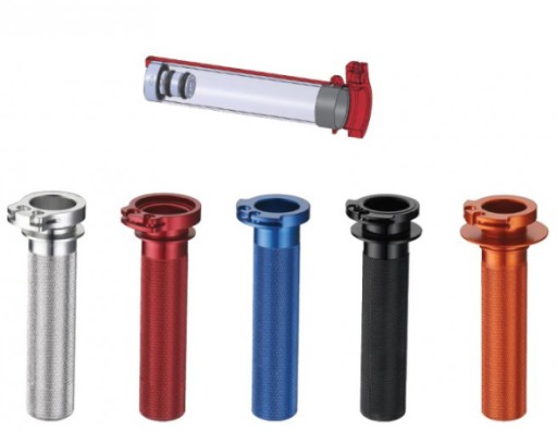 AT05 - ACCEL ROLGAZ АЛЮМІНІЄВИЙ З ПІДШИПНИКОМ KTM 4T ORANGE